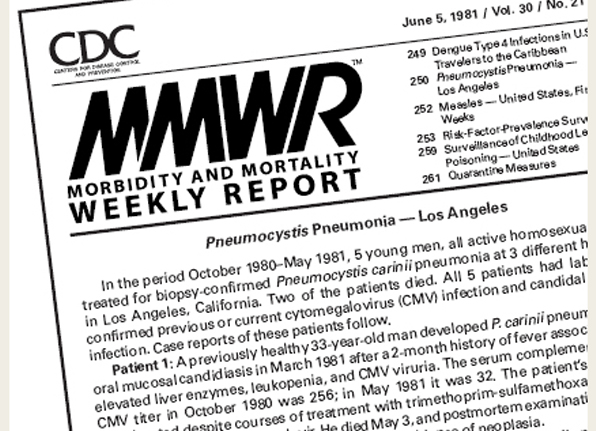 1981 AIDS MMWR