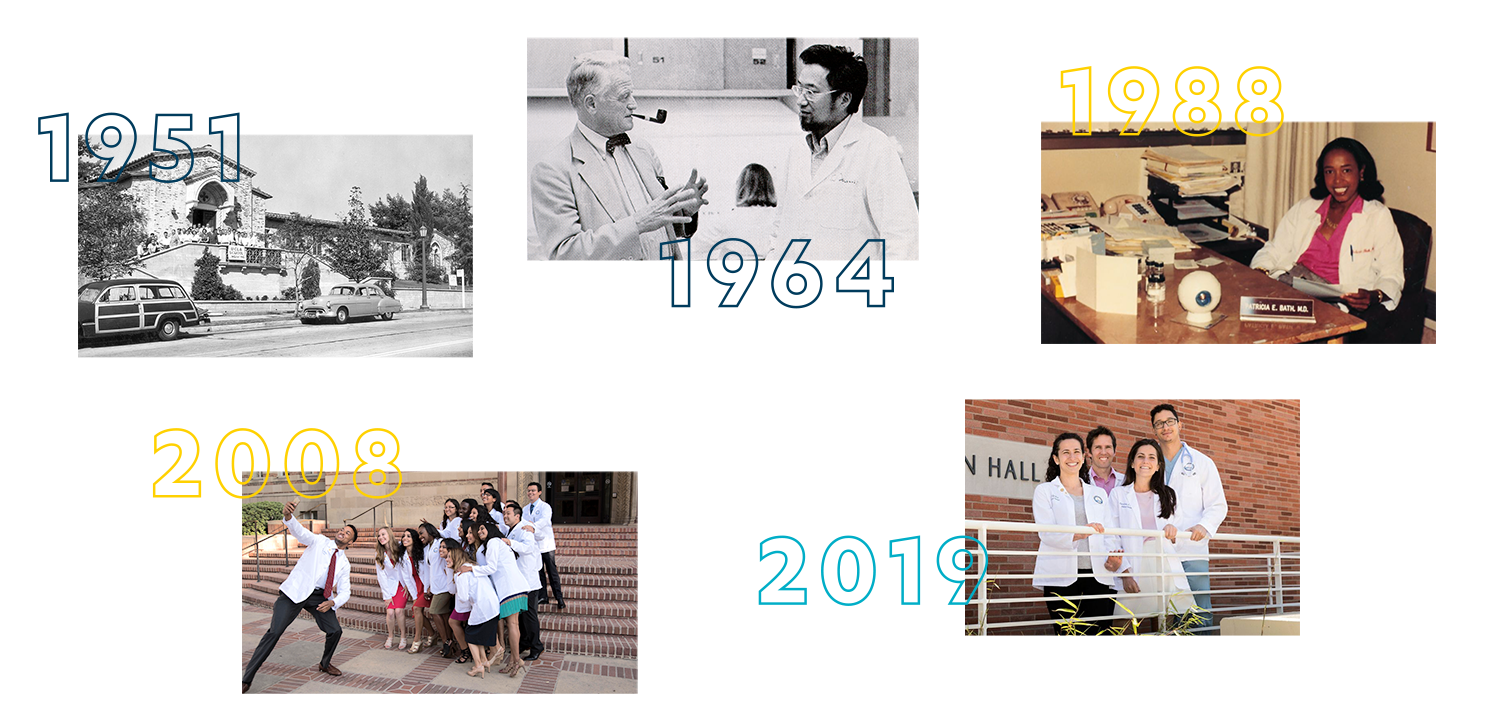 UCLA 70th Timeline images